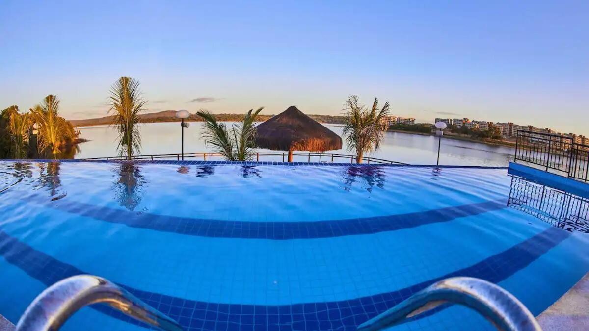 Apto Resort Do Lago Ate 8 Pessoas - Valor Promocional كلدس نوفاس المظهر الخارجي الصورة
