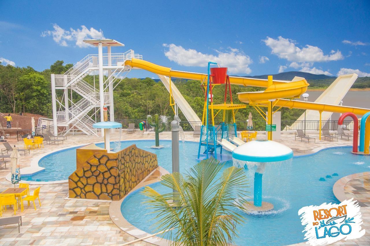 Apto Resort Do Lago Ate 8 Pessoas - Valor Promocional كلدس نوفاس المظهر الخارجي الصورة