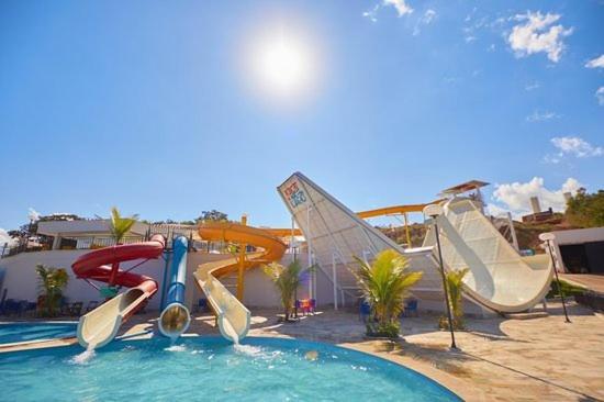 Apto Resort Do Lago Ate 8 Pessoas - Valor Promocional كلدس نوفاس المظهر الخارجي الصورة